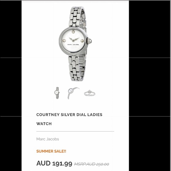 Marc Jacobs Courtney Stainless Steel main image 9